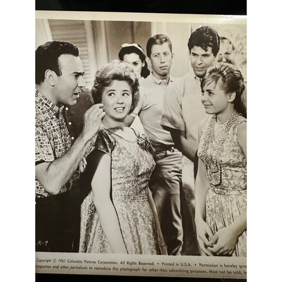 Vintage Gidget Goes Hawaiian 1961 Movie Still Deborah Walley Michael Callan Pegg - Picture 2 of 13